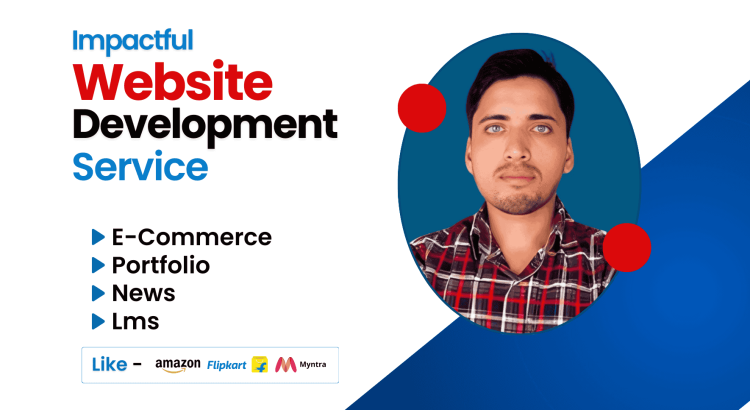 I will build a portfolio and ecommerce website