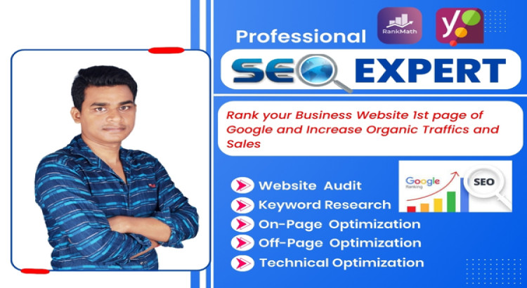 You will get monthly SEO solutions to rank your website 1st page of Google