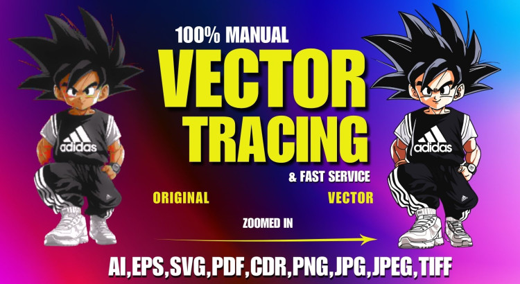 High-Quality Logo Vectorization & Image Tracing Services